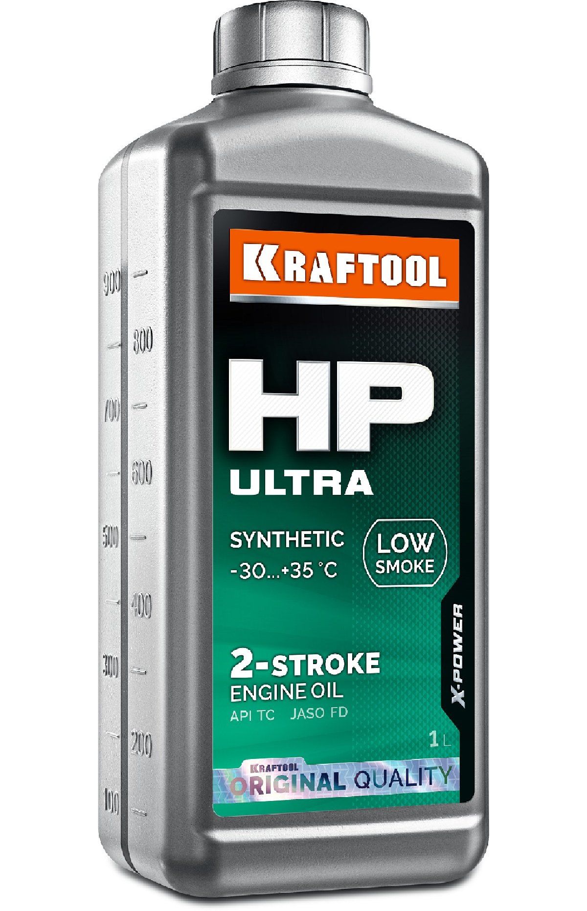 KRAFTOOL HP Ultra, 1л. синтетическое масло для 2-тактных двигателей